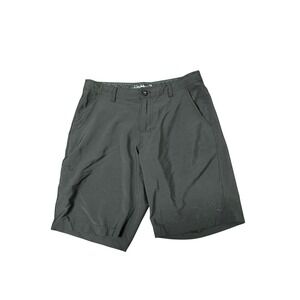 Da‎ Hui Men's Performance Stretch Shorts Black Size 32 Quick Dry Athletic Casual